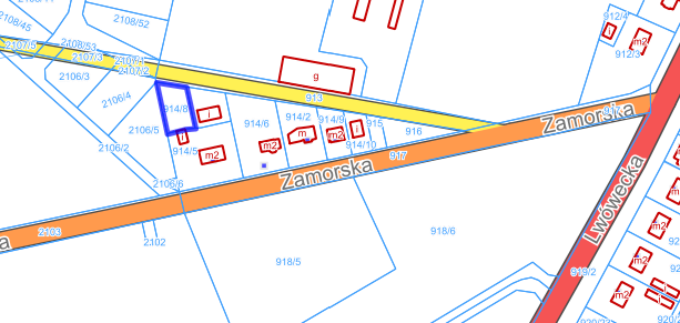 mapa pogladowa dzialka 914_8 Pniewy